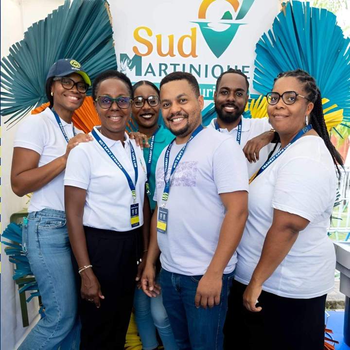 Équipe de la glacerie Zaromes en Martinique