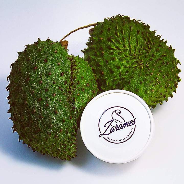 Fruits locaux préparation crèmes glacée Martinique