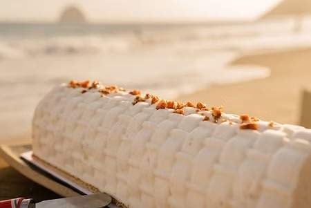 Bûche Nougat Caramel 